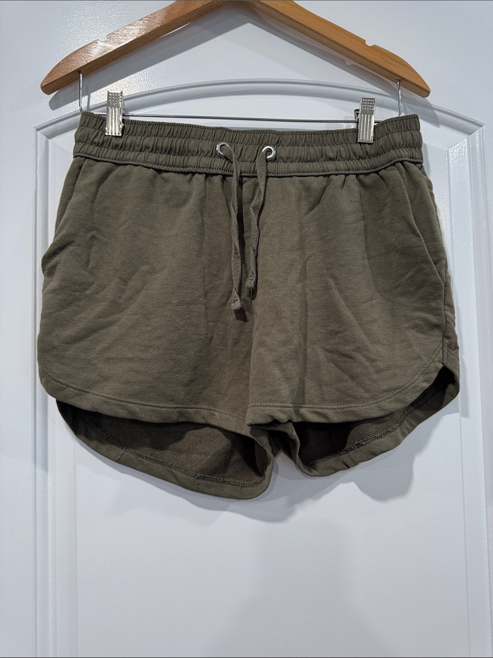 H&M Army Green running shorts Size Medium
